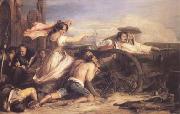 Sir David Wilkie The Defence of Saragossa (mk25) oil painting picture wholesale